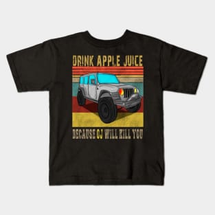 Drink Apple Juice Because OJ Will Kill You Kids T-Shirt